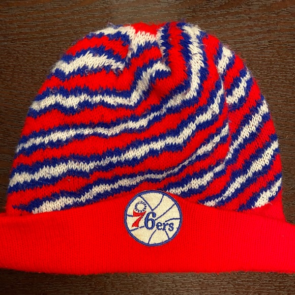 sixers winter hat